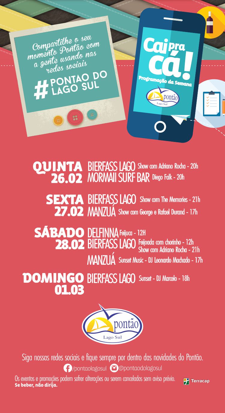 Programao da semana!