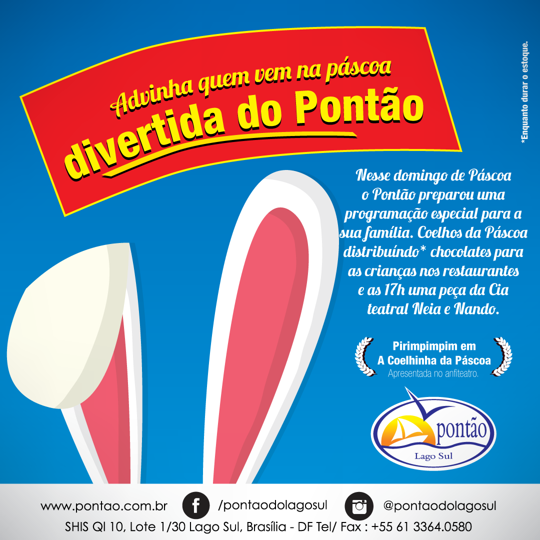 Pscoa divertida no Ponto