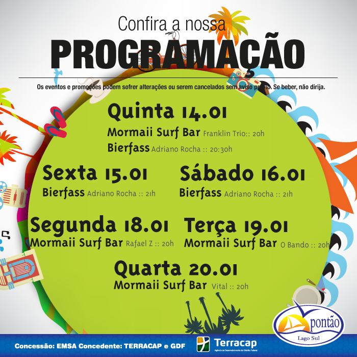 Programao da semana