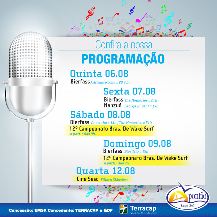 Ponto - Programao da Semana