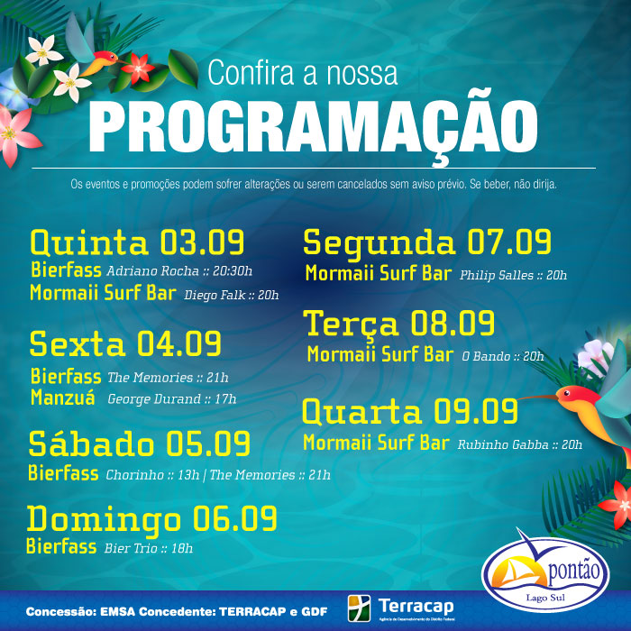 Ponto - Programao da Semana