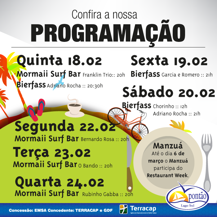 Programao da semana