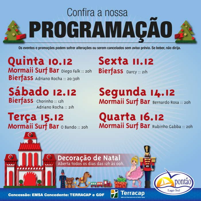 Programao da semana