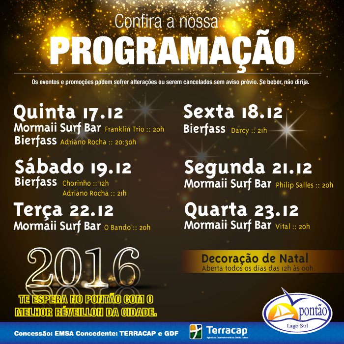 Programao da semana